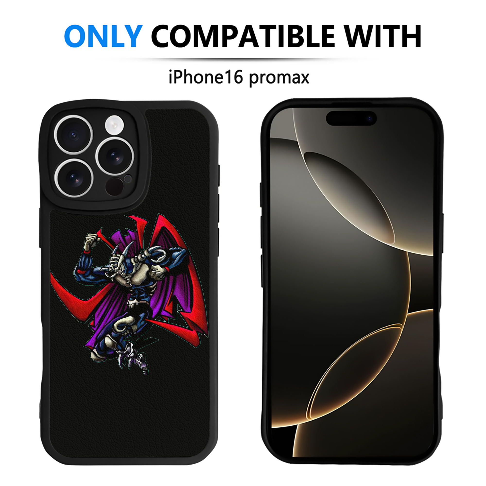 遊☆戯☆王 Yu-Gi-Oh! 【iPhone 16シリーズ対応】シリコンスマホケース（レザー調） 材質：シリコン